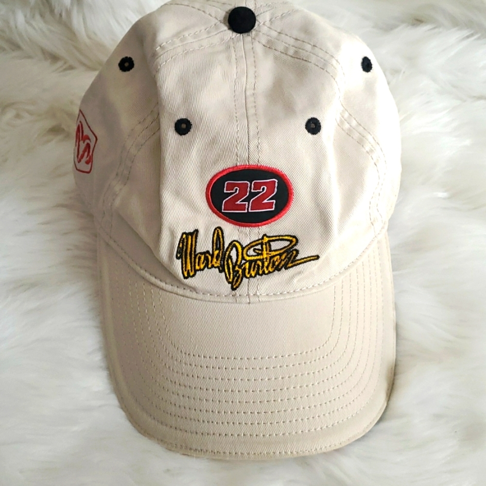 Vintage Ward Burton#22 Nascar Hat Baseball cap